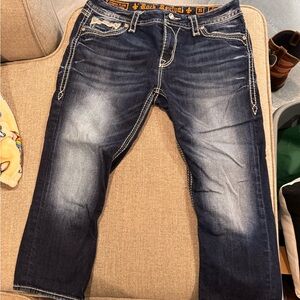 Rock Revival Capri Jeans